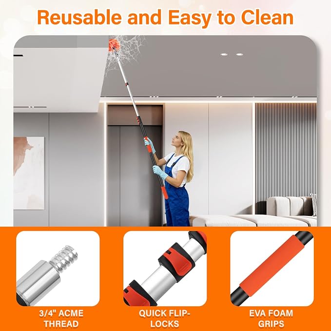 30FT High Reach Duster Cleaning Kit - Image 4