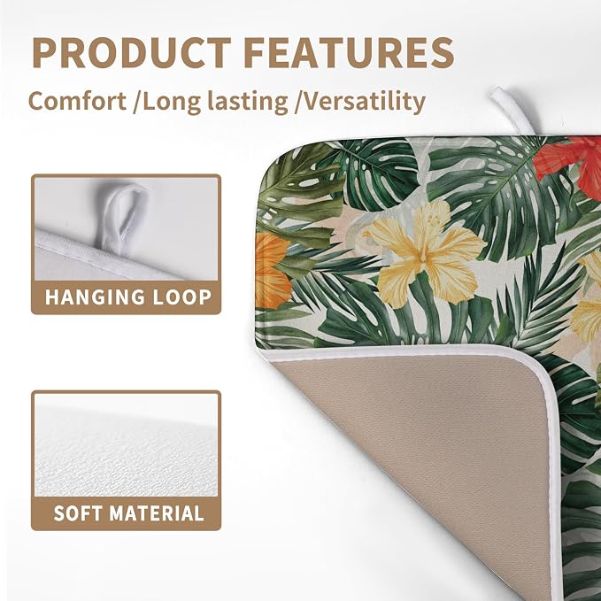 Tropical Leaves Flower Drying Mat - Image 3