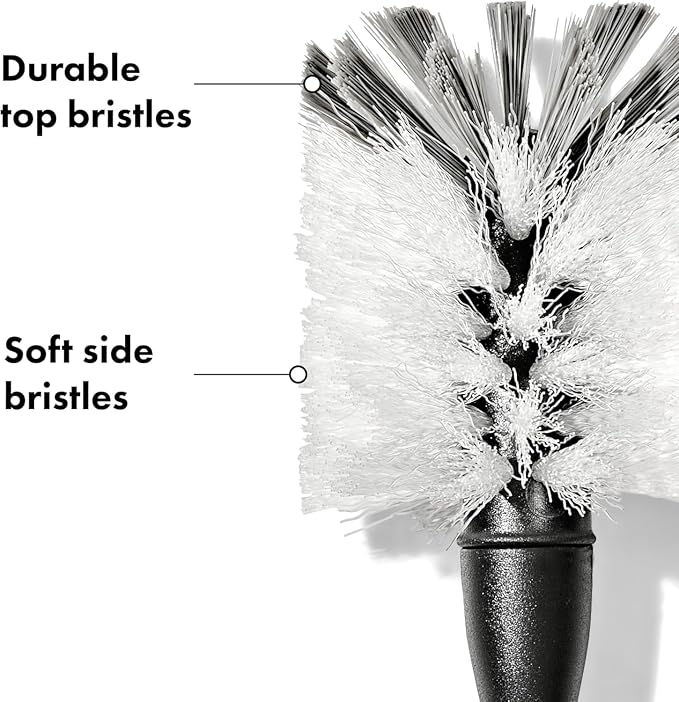 OXO Steel Bottle Brush with Replaceable Head, 2 Pack - Image 3