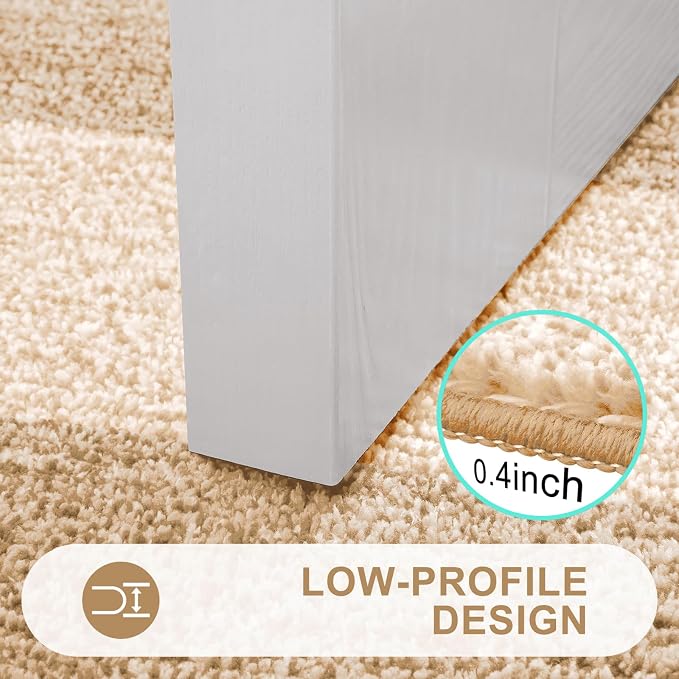 Kitinjoy Indoor Outdoor Door Mat, 47x24 Non-Slip Absorbent Dirt Trapper - Image 4