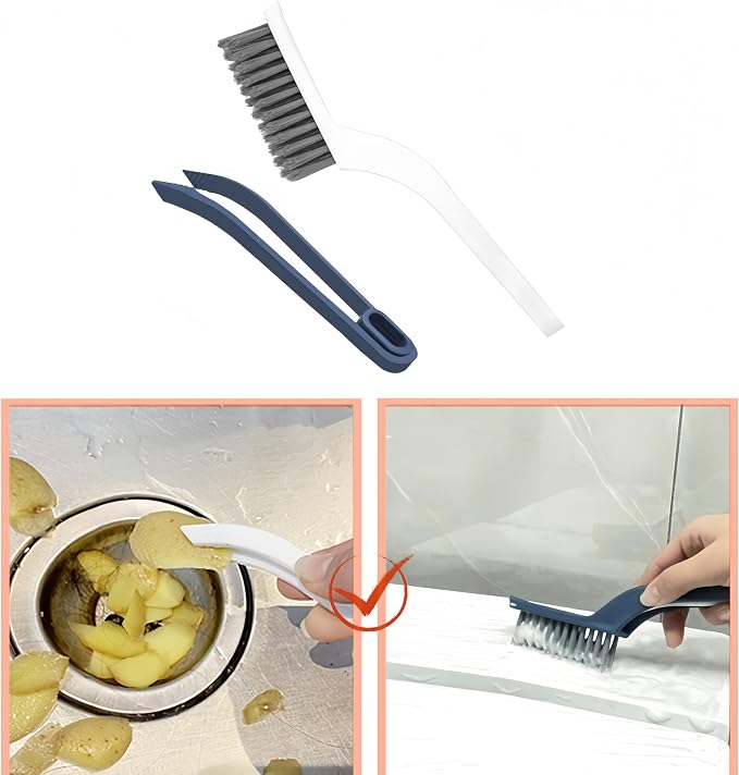53''Grout Cleaning Brush with Long Handle, Grout Cleaner Brush - Image 7