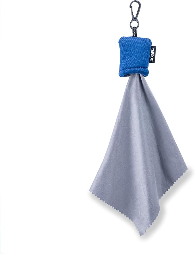 Carson Stuff-It Microfiber Lens Cloth Cleaning System by Carson