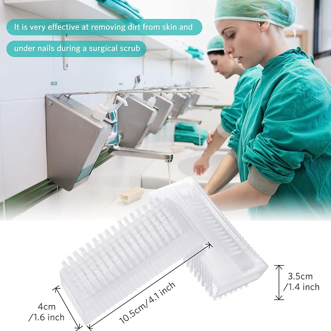 Boao 5 Pcs Hand Scrub Brushes for Nail Cleaning Fingernail Brush Soft Non - Image 2