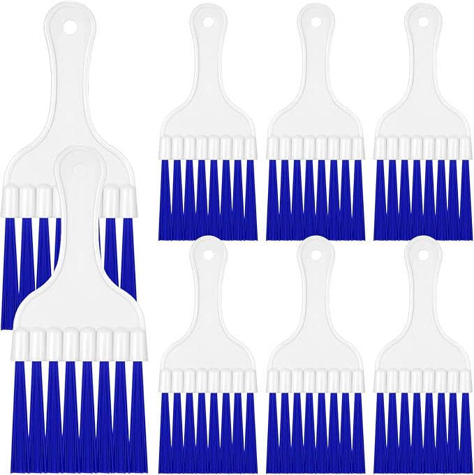 Boao 8 Packs Coil Brush Air Conditioner Condenser Refrigerator Cleaning HVAC by Boao