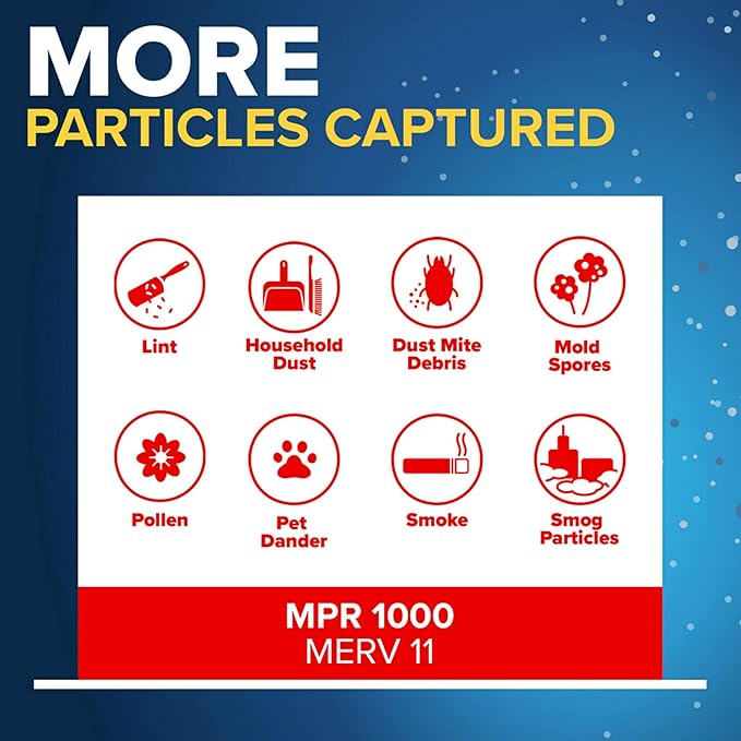 Filtrete 17.5x23.5x1 AC Furnace Air Filter, MERV 11, MPR 1000, Micro Allergen - Image 5