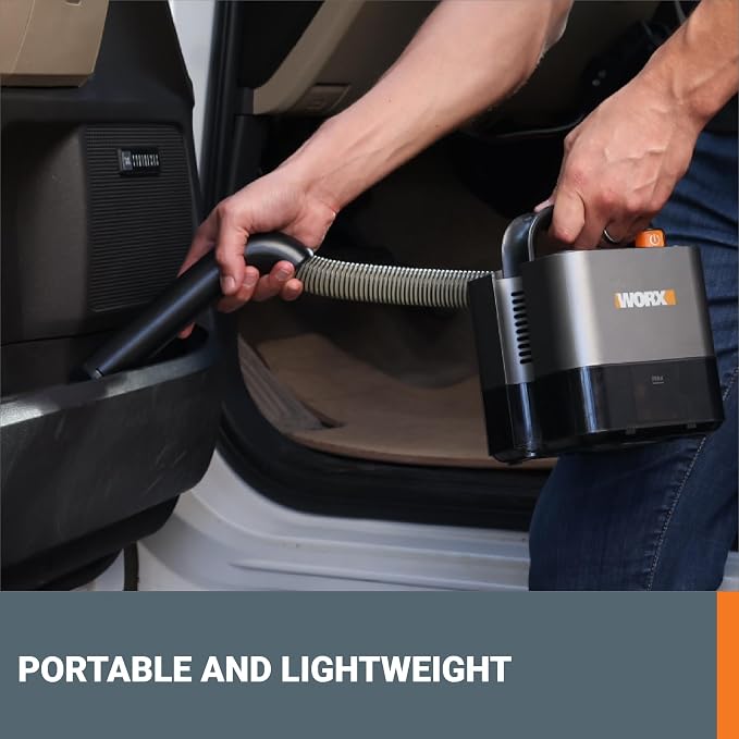 WORX WX030L 20V Power Share Cordless Cube Vac Compact Vacuum - Image 5