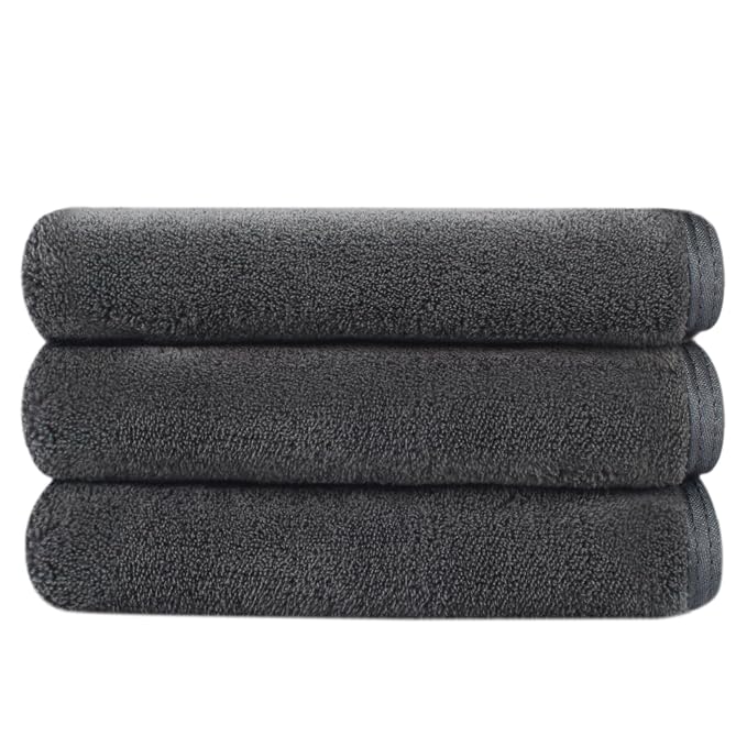 SINLAND Absorbent Coral Velvet Washcloth Ultra Soft Microfiber Face Towels 12 x by SINLAND