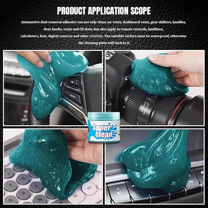 Car Cleaning Gel, Car Cleaning Supplies, Car Cleaning Putty, Universal Car - Image 7