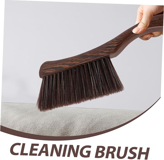 Wooden Cleaning Brush with Thick Ergonomic Handle - Image 3