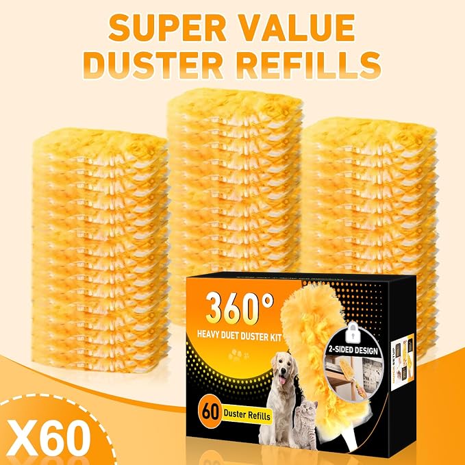 60 Count Heavy Duty Duster Refills - Image 2