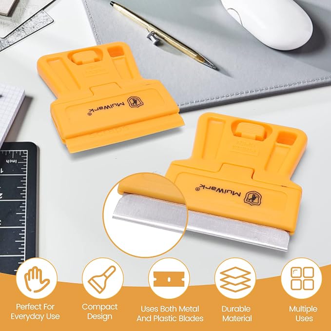 MulWark Razor Blade Scraper Tool Set, 3-Piece - Image 6