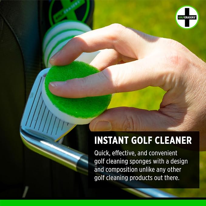 Instant Golf Eraser with Bag Tether, Premium Dual-Sided Sponge - Image 4