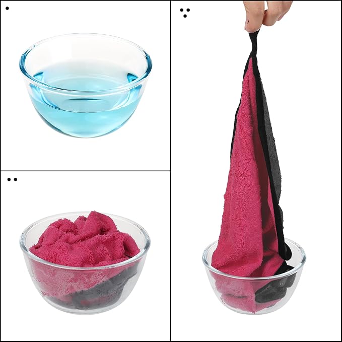uxcell Car Cleaning Cloths, 8 Pack Soft Premium Microfiber Towels - Image 4