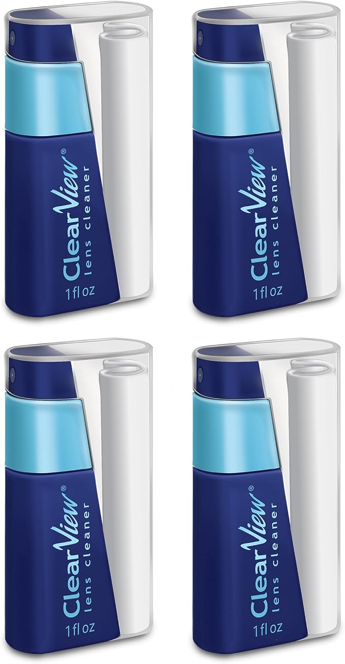 Portable Lens Cleaner Kit – Eyeglass Lens Cleaner Spray Kit by ClearView