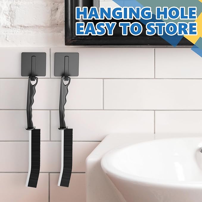 Crevice Cleaning Brush, Hard Bristle Crevice Cleaning Brush, Shower Cleaner - Image 5