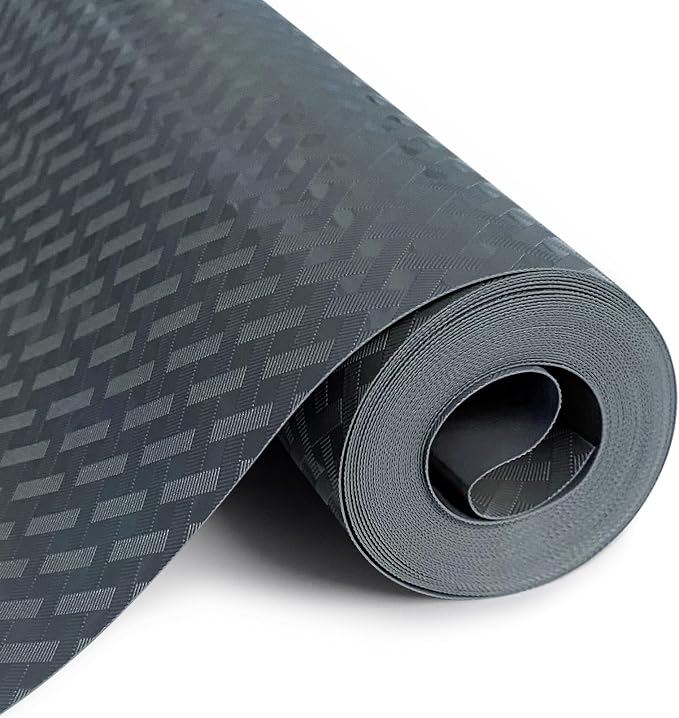 Shelf Liners for Kitchen Cabinets and Drawers, Non-Adhesive and Anti-Slip by Soohogia