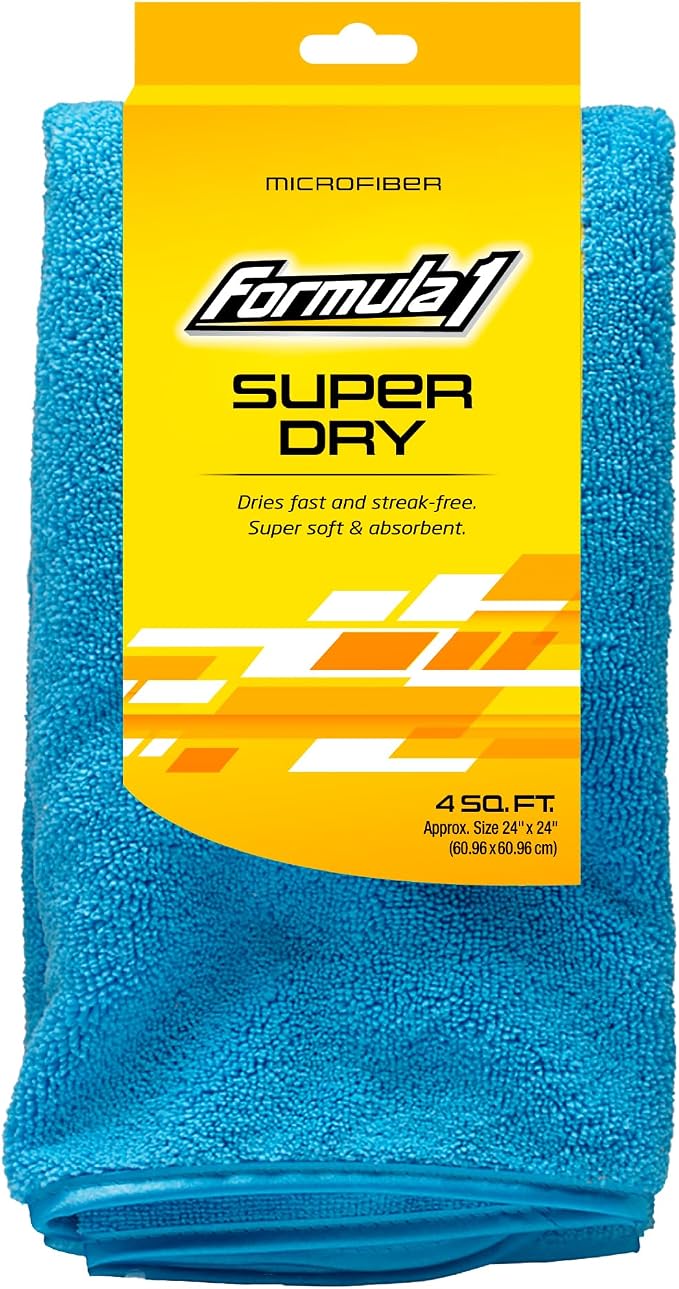 Formula 1 Super Dry Microfiber Drying Towel by Formula1