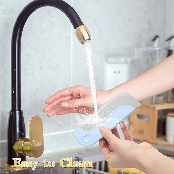 3 Pcs Small Squeegees Mini Rubber Blade Mini Water Scraper Window Tint Tools - Image 5