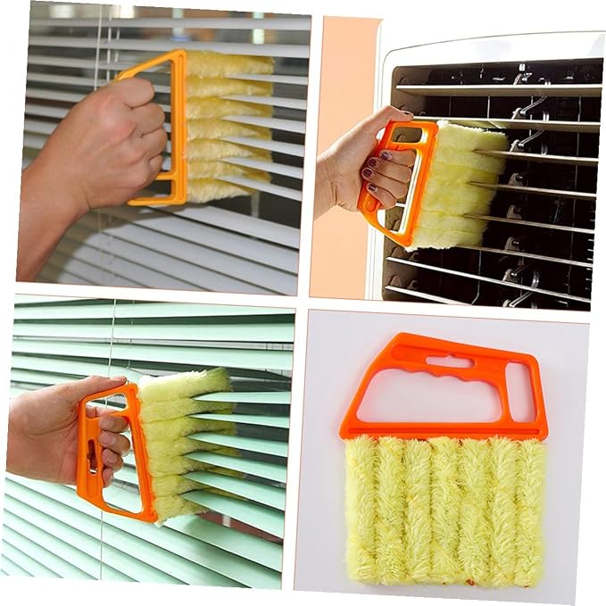 7-Finger Blinds Cleaning Brush and 3-Finger Window Shutter Brush 2pcs, Handheld - Image 3