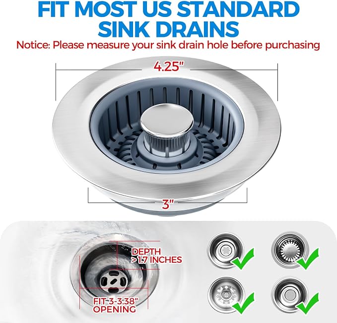 Kitchen Sink Drain Strainer - Image 7
