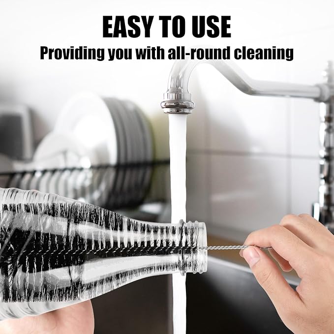 Bottle Brush for Sodastream Bottle, Soda Bottle Cleaning Brush - Image 5