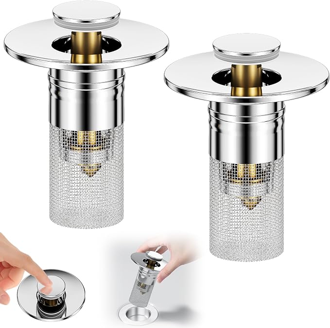 3 in 1 Sink Drain Strainer by Vodolo