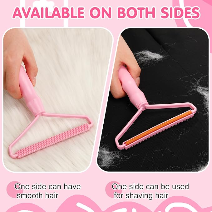 Honeydak 3 Pieces Hair Remover Tool Dog Hair Remover Pro Silicone Cleaner Brush - Image 7