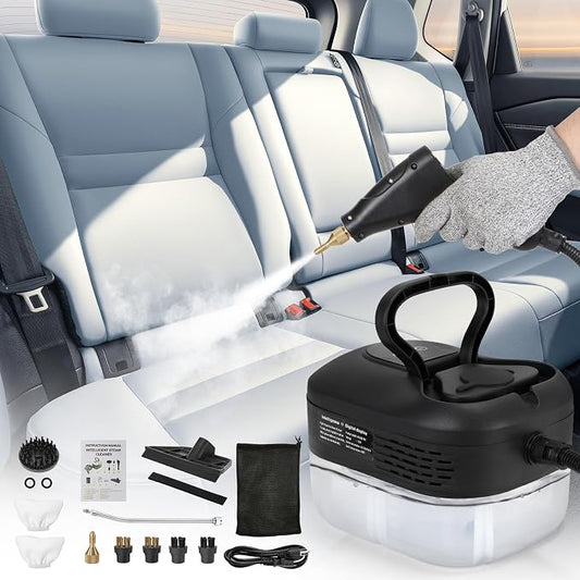 BEAMNOVA Steam Cleaner for Car Detailing 1.2L Water Tank Portable Handheld by BEAMNOVA