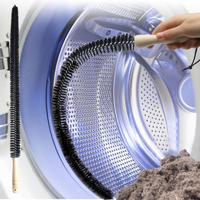 Dryer Lint Brush Vent Cleaner, 30Inch Dryer Vent Cleaner Kit Cleaning Long - Image 4
