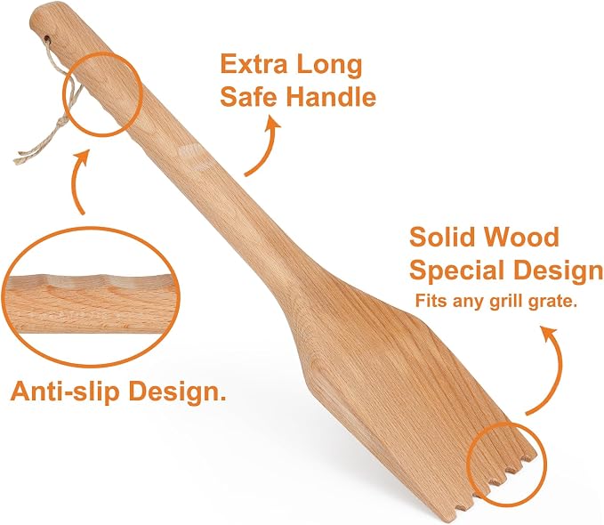 Wood Grill Scraper, Grill Scraper - Image 6