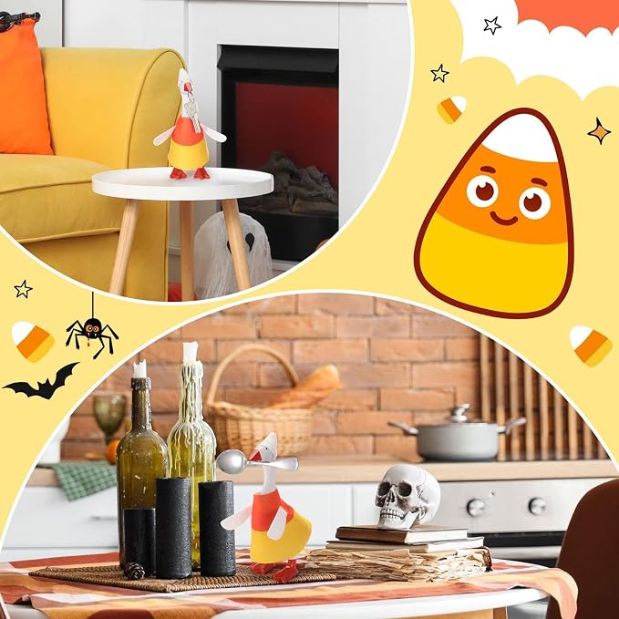 Abbylike Thanksgiving Mini Desk Goose Outfits 7 Inch Magnetic Silly Goose - Image 5