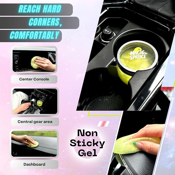 MAGIC SPRUCE Car Cleaning Gel Kit - Image 5