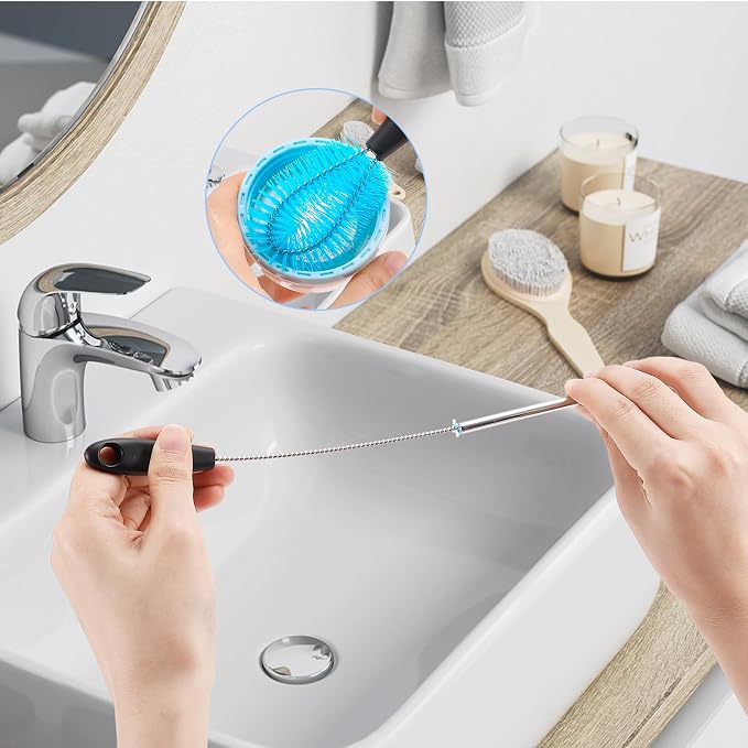 3-in-1 Stainless Steel Bottle Cleaning Brush Set - Image 6