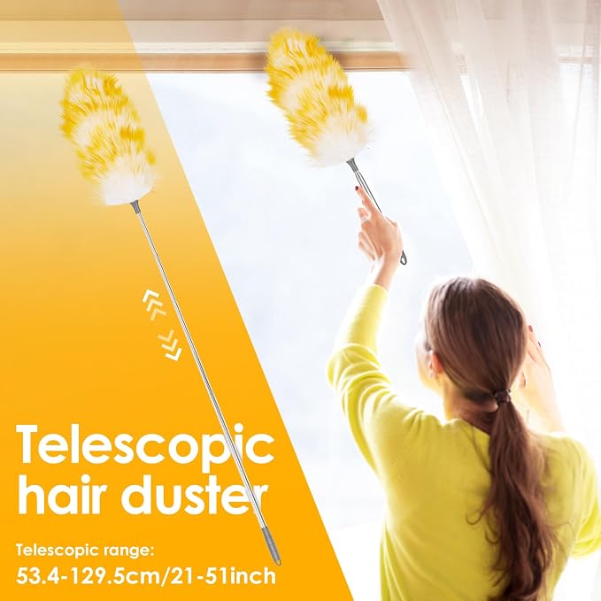Lambswool Duster, Long Feather Dusters - Image 6