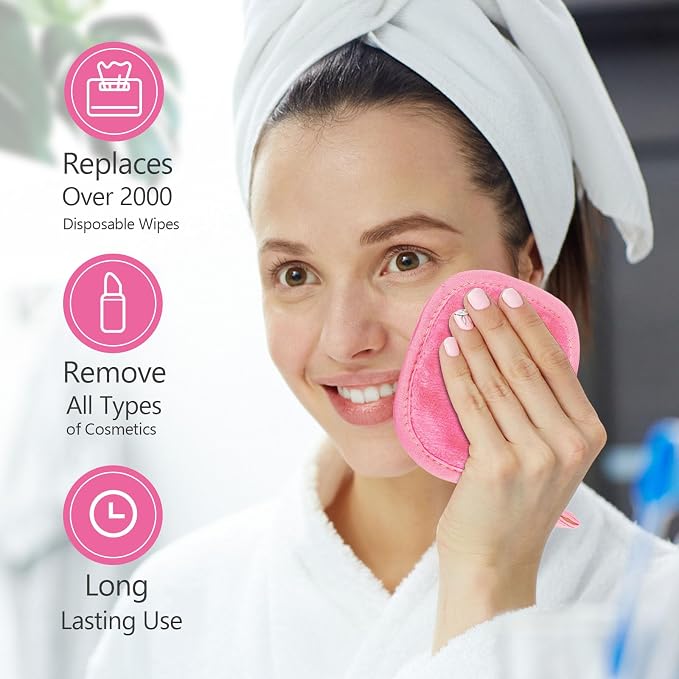 Orighty Makeup Remover Cloths 12 Pack, Makeup Removal Face Cleansing Cloth - Image 7