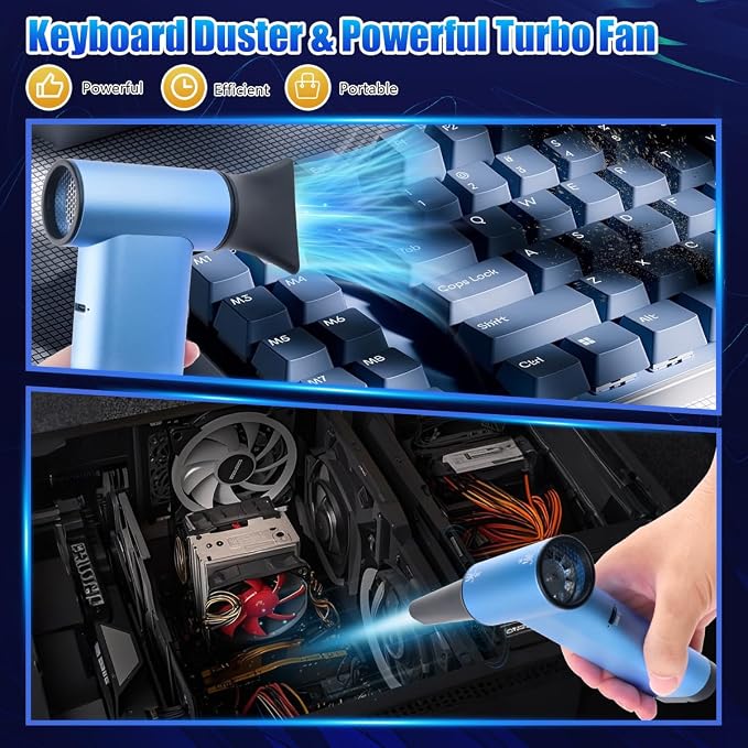 DSHDING Metal Compressed Air Duster - Image 7