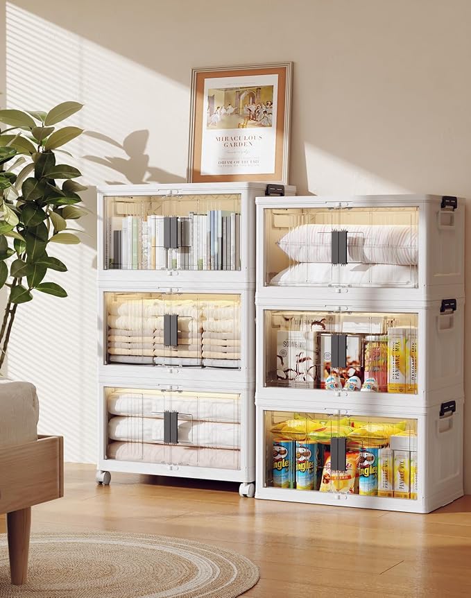 OlarHike 48QT Stackable Storage Bins by OlarHike