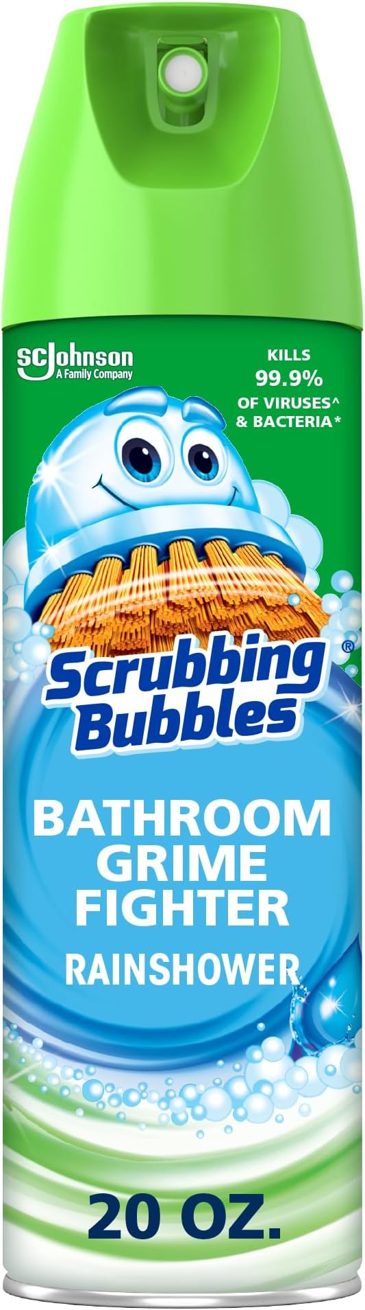 Scrubbing Bubbles Bathroom and Shower Cleaner Disinfectant Aerosol, Foaming by ScrubbingBubbles
