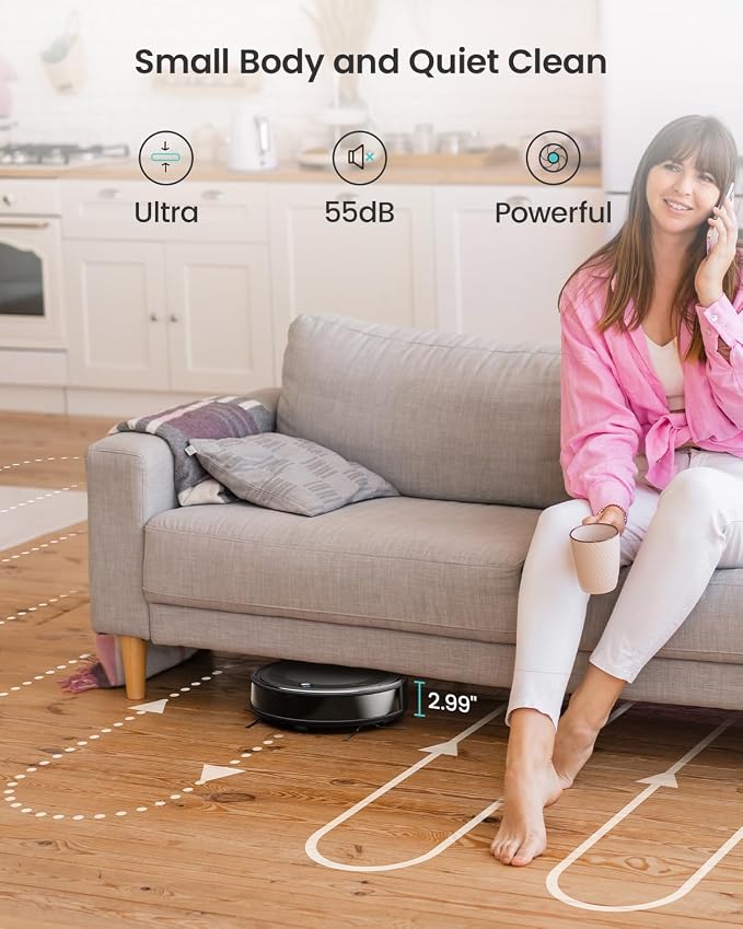 Lefant M310 Robot Vacuum Cleaner, 4500Pa Powerful Suction, PreciSense Obstacle - Image 9