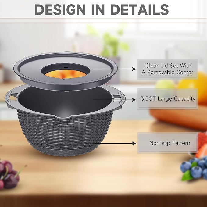 4-1 Colander with Bowl Set - Image 7