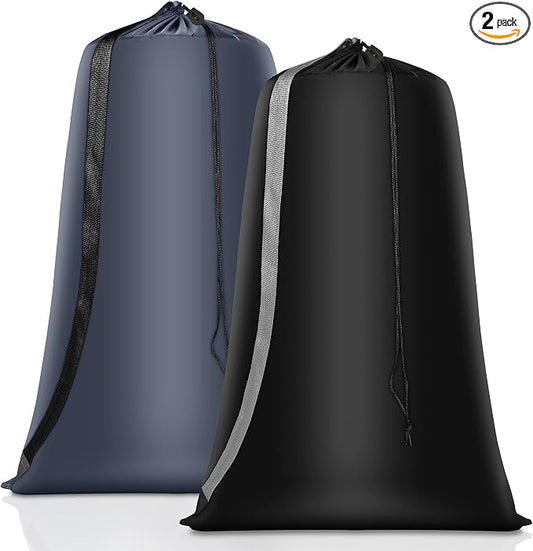 Heavy Duty Laundry Bag 2 Pack XL Nylon Laundry Bags by Coomeelaundrybag