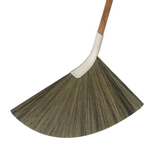 SWEEPY Light - Indoor Grass Broom - Long Handle Broomstick by Unknown