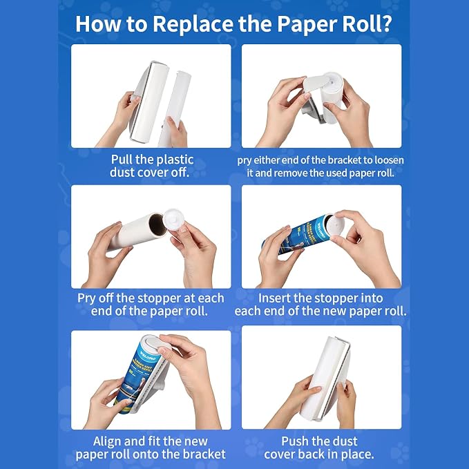 DELOMO Large Lint Roller Refills – Compatible Only - Image 7