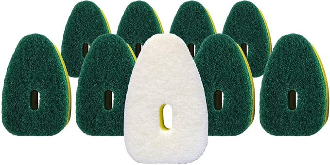 Smilyeez Green Heavy Duty Scrubbing Sponge Refill by Smilyeez