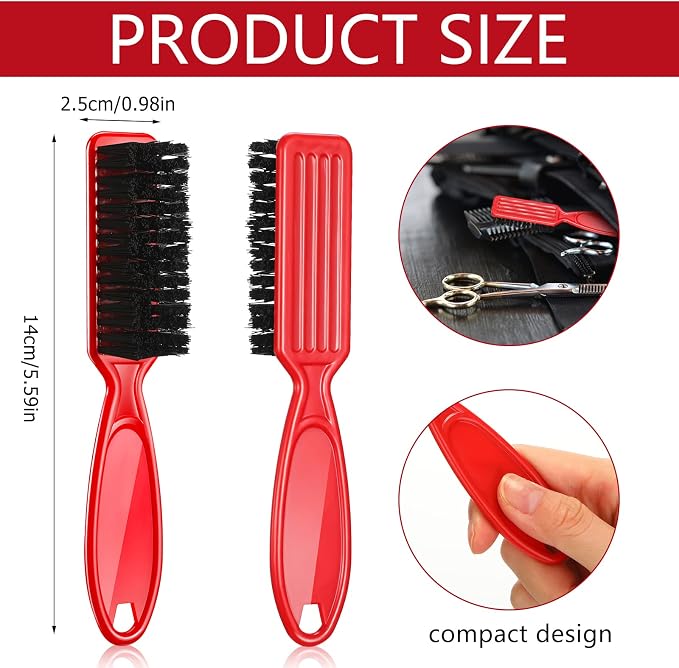 Patelai 12 Pcs Barber Clipper Brush Blade Trimmer Cleaning Brush - Image 2