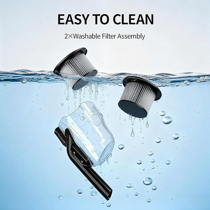 Cordless Vacuum Cleaner for Dewalt 20V Battery, 500W Handheld Vacuum Cleaner - Image 6