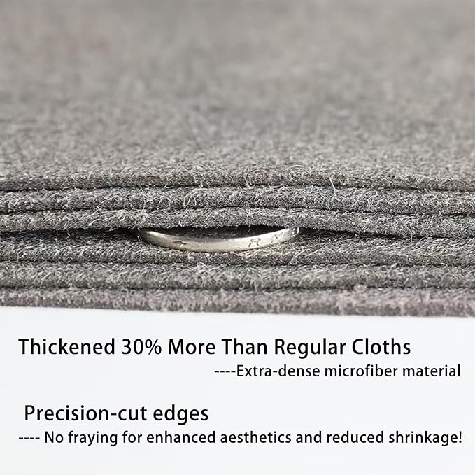 5 Pack Thickened Magic Cleaning Cloth 11.8"x11.8" Multipurpose Magic Cloth Lint - Image 3