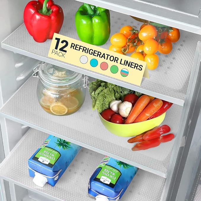 Refrigerator Liners for Shelves by Linda’s Essentials by LindasEssentials
