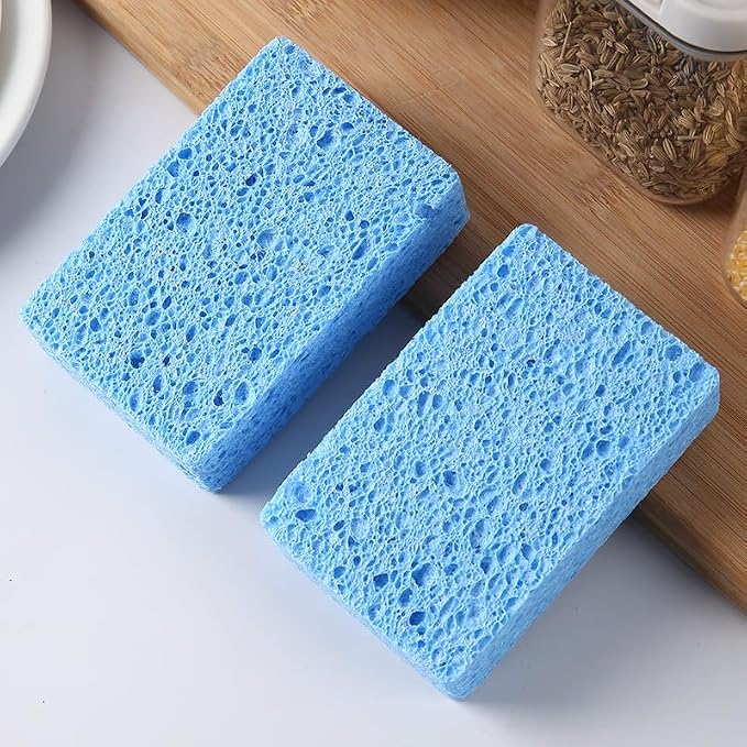 6 - Pack Non-Scratch Scrub Sponges - Sponges - Image 5