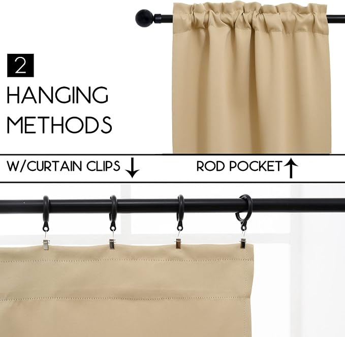 Pickluc Rod Pocket Tier Curtain - Image 2